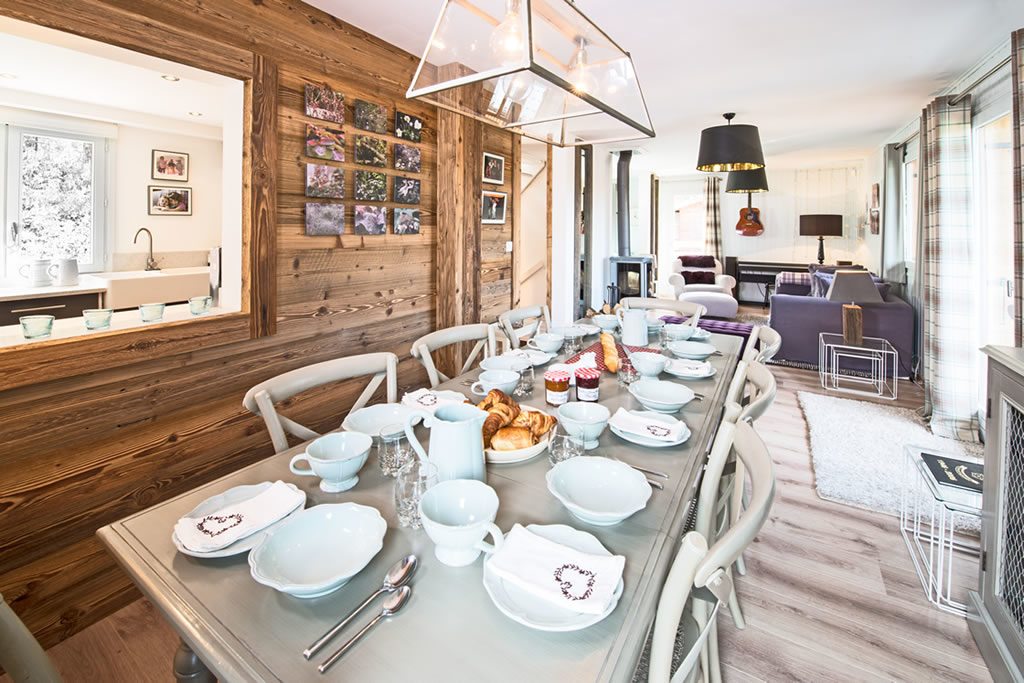 Chalet Mollard Courchevel Moriond 1650 Dining Room